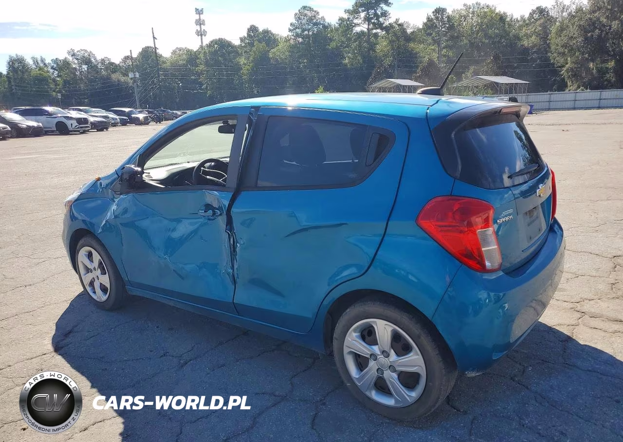 2021 Chevrolet Spark Ls VIN:KL8CB6SA3MC742308 - 2