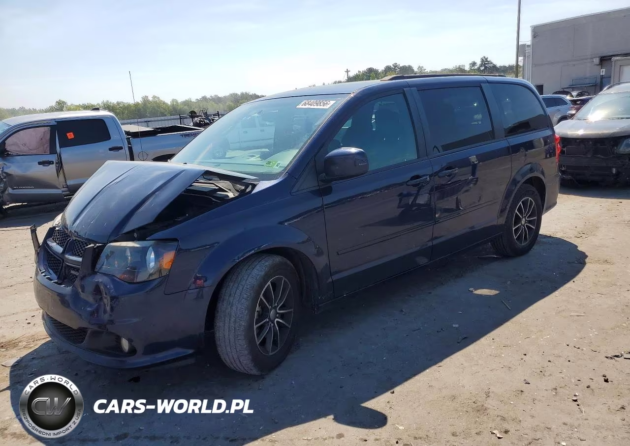 2017 Dodge Grand Caravan Gt VIN:2C4RDGEG6HR714162 - 1