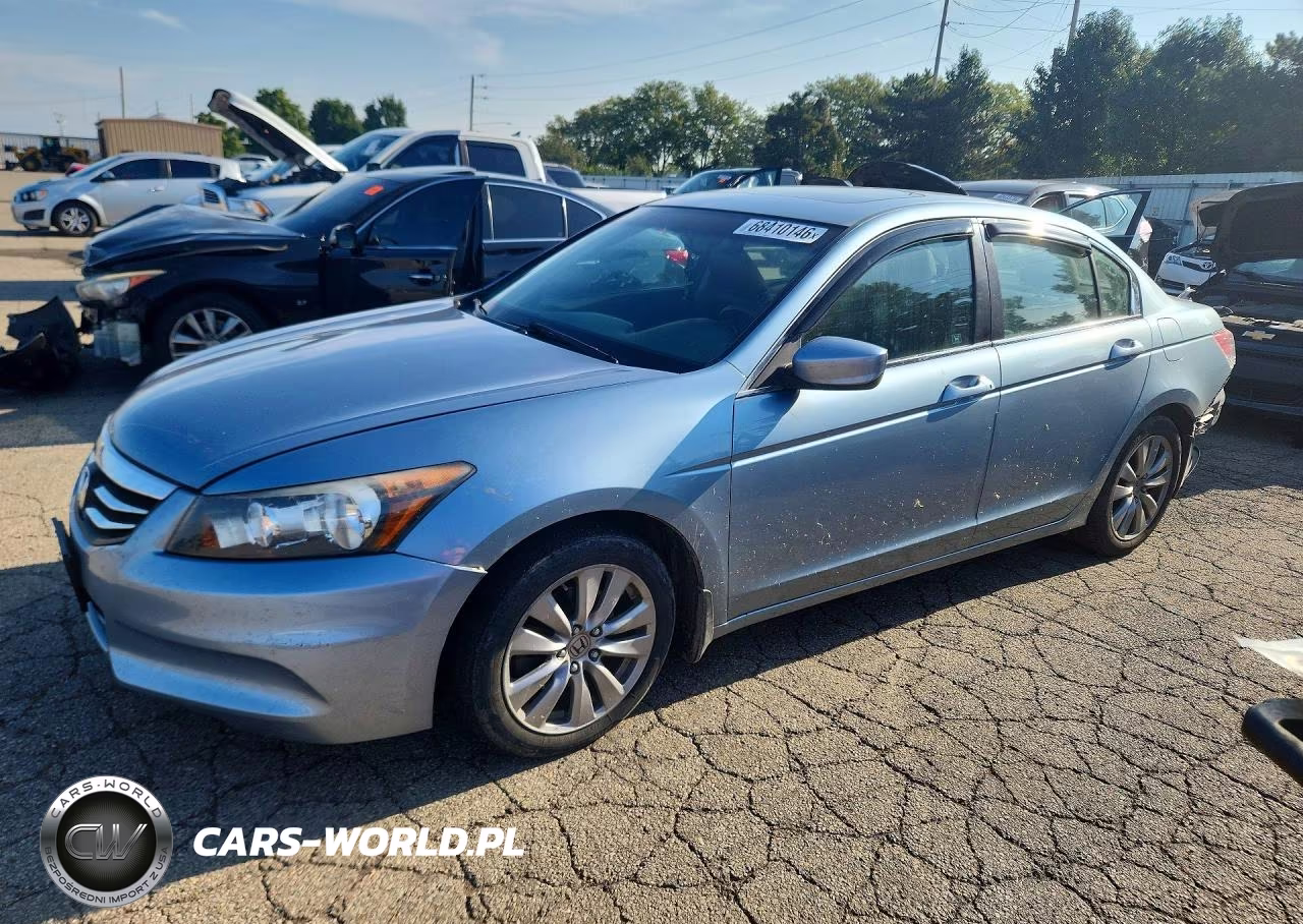 2012 Honda Accord Exl VIN:1HGCP2F8XCA044122 - 1