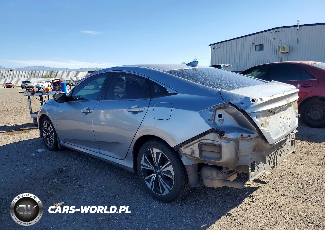 2017 Honda Civic Ex VIN:19XFC1F3XHE031140 - 2