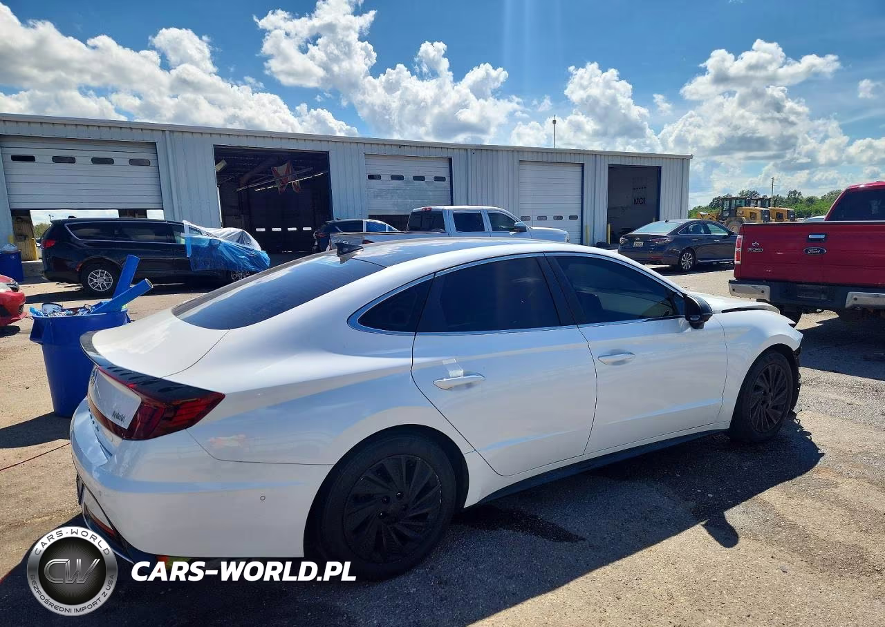 2022 Hyundai Sonata Hybrid Limited VIN:KMHL54JJXNA039074 - 3