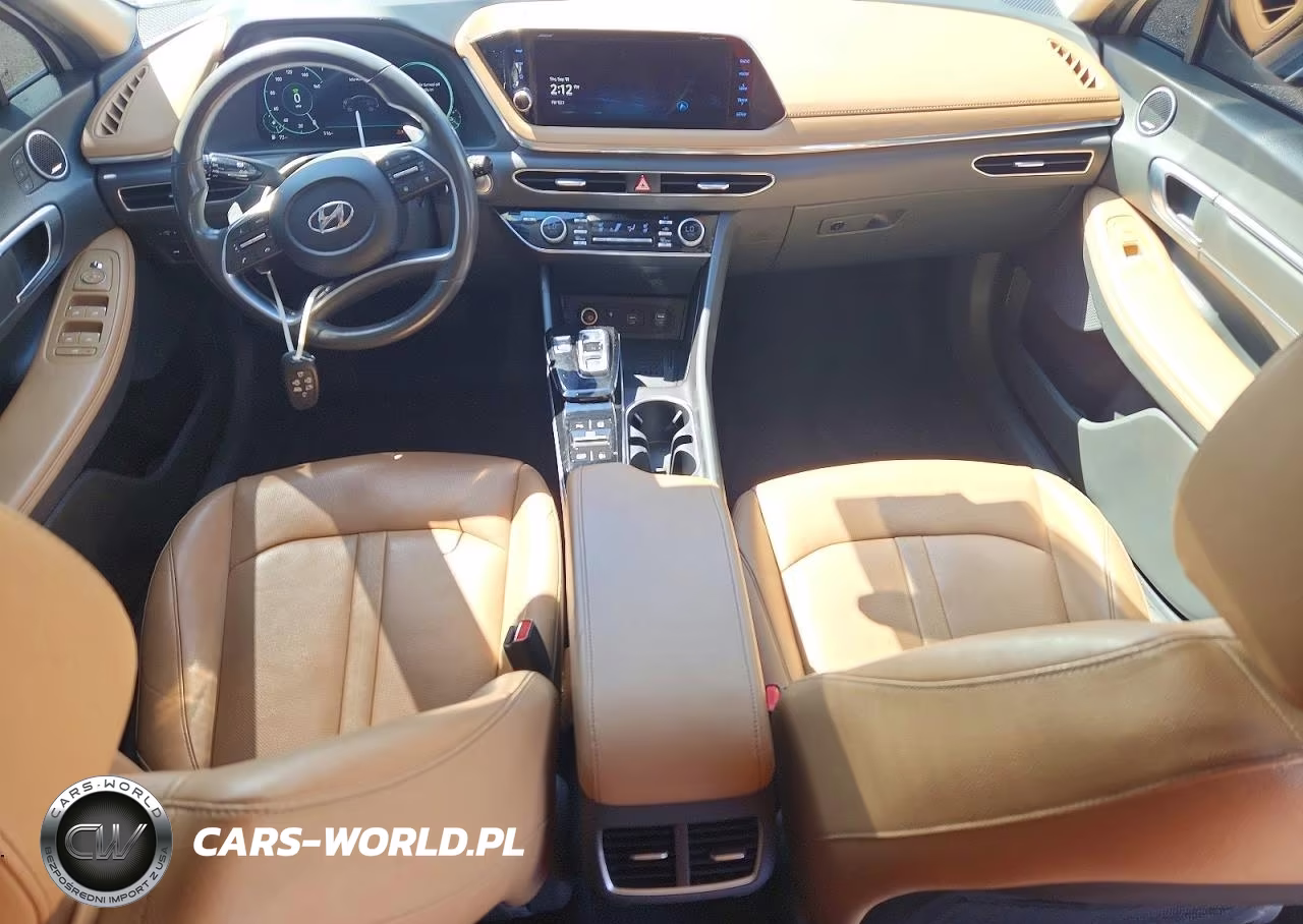 2022 Hyundai Sonata Hybrid Limited VIN:KMHL54JJXNA039074 - 8