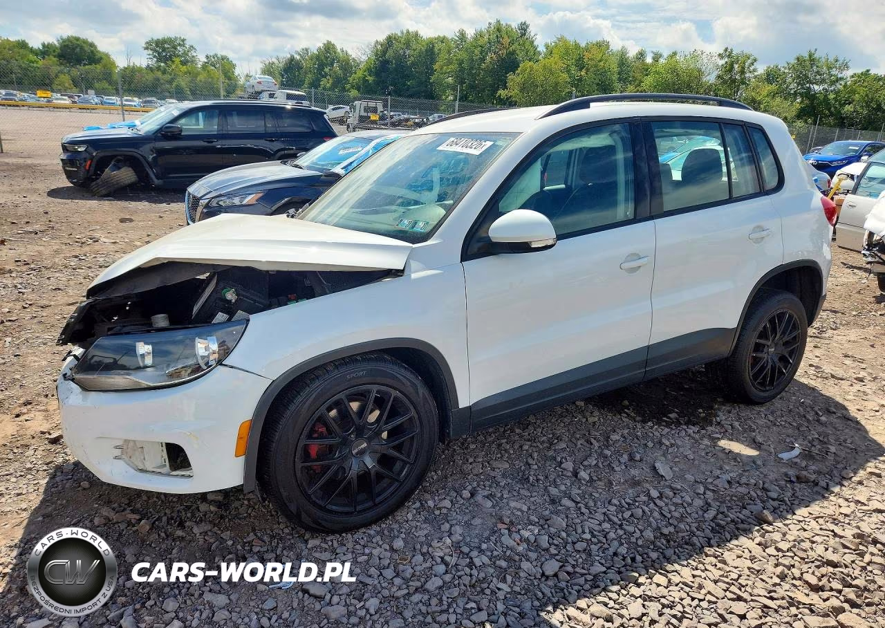 2016 Volkswagen Tiguan S VIN:WVGAV7AX4GW529142 - 1