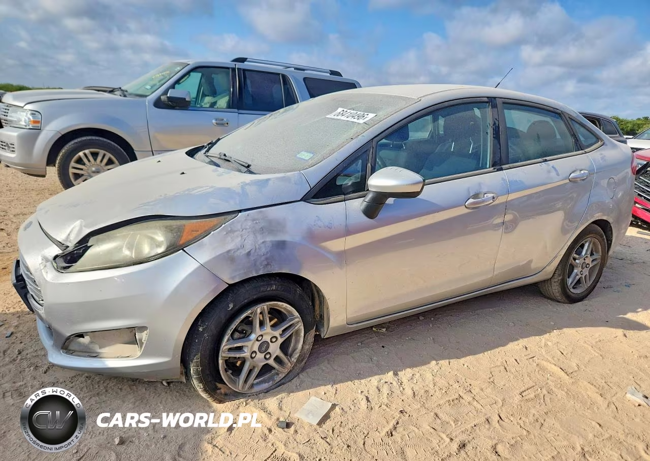 2018 Ford Fiesta Se VIN:3FADP4BJ4JM112542 - 1