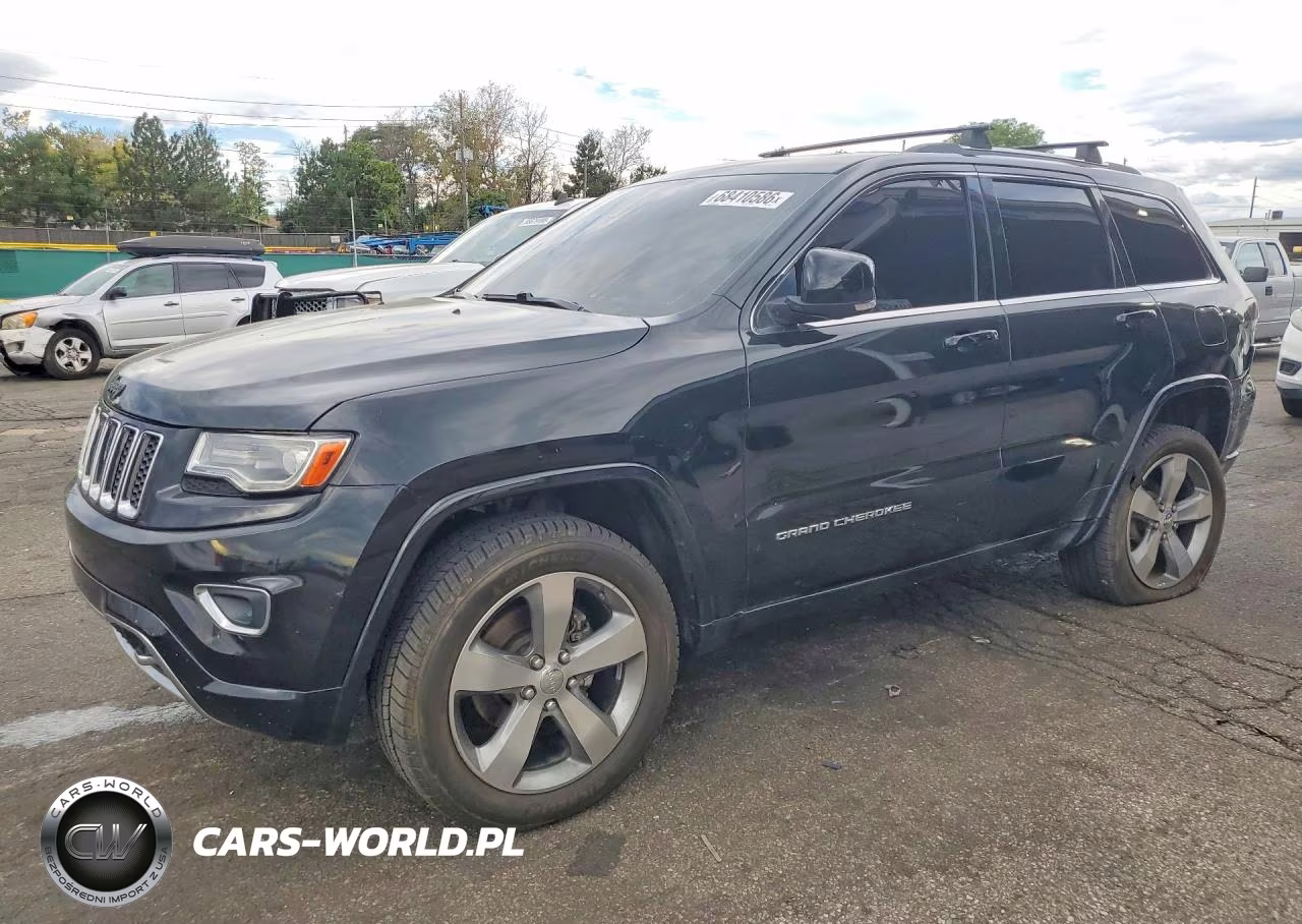 2014 Jeep Grand Cherokee Overland VIN:1C4RJFCG6EC421887 - 1