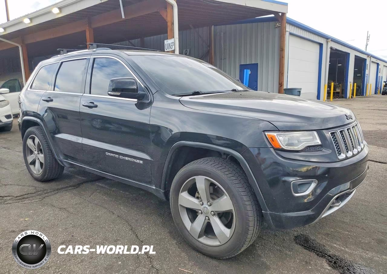 2014 Jeep Grand Cherokee Overland VIN:1C4RJFCG6EC421887 - 4