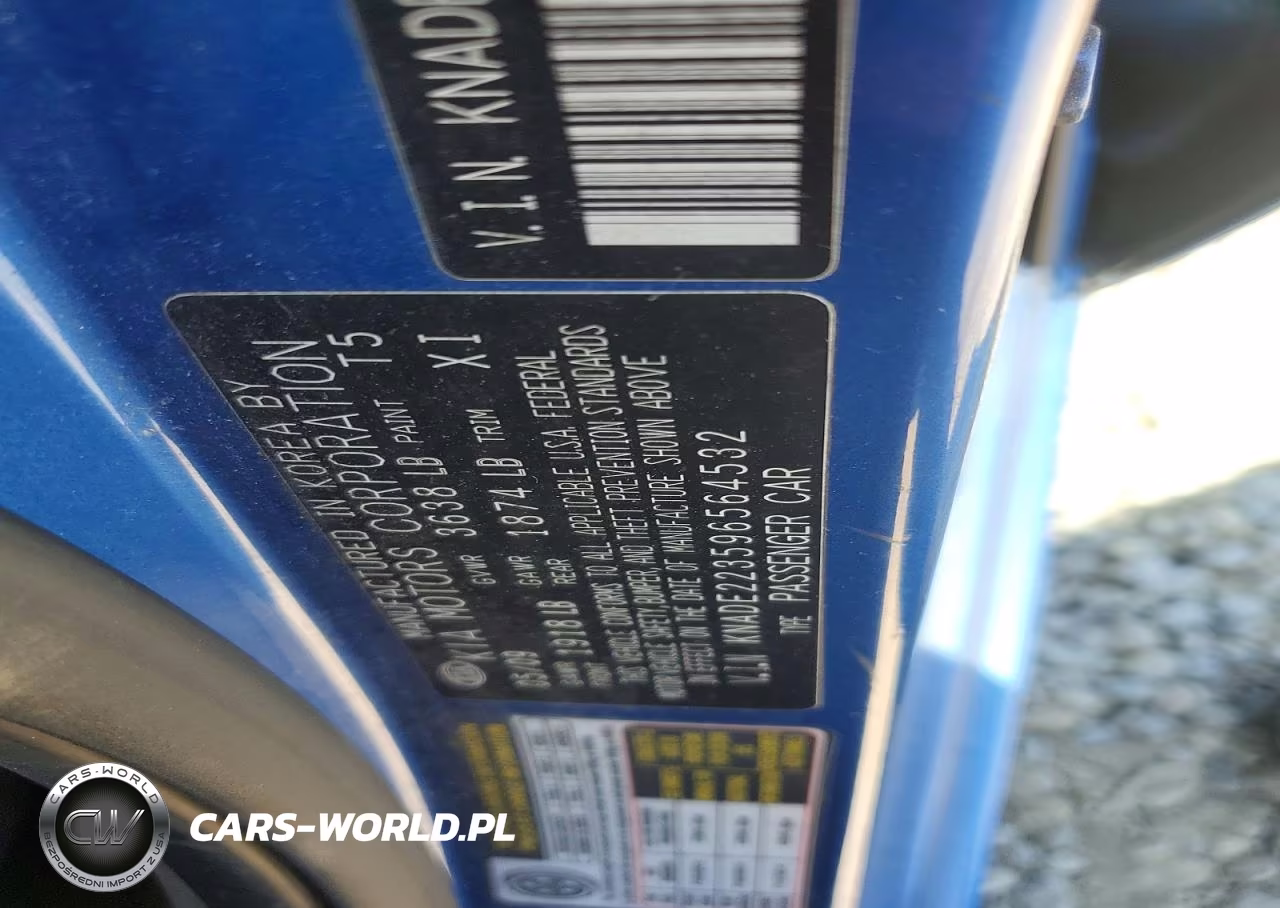 2009 Kia Rio Base VIN:KNADE223596564532 - 12