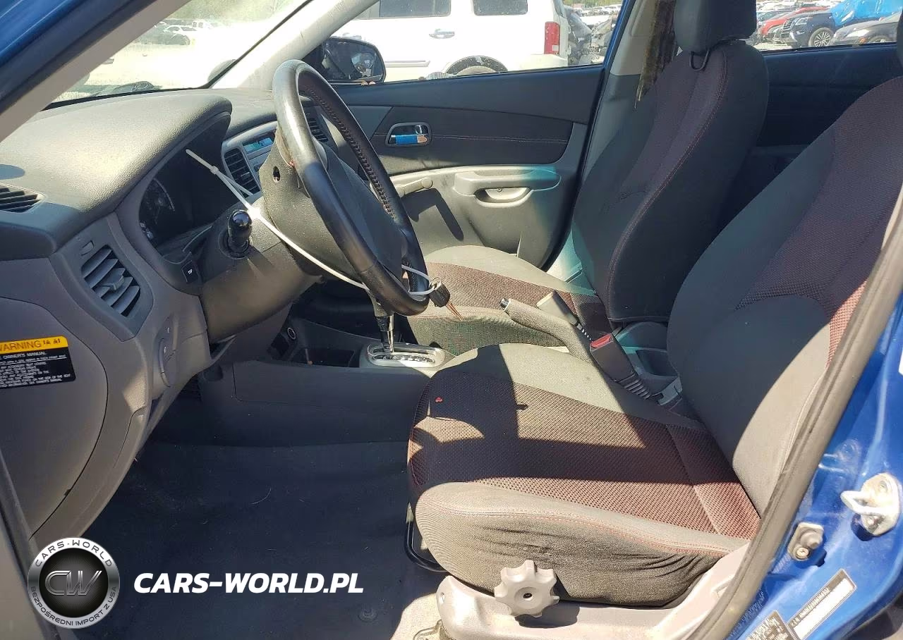 2009 Kia Rio Base VIN:KNADE223596564532 - 7