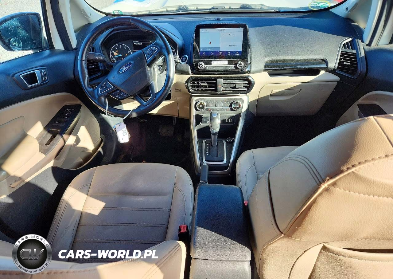 2021 Ford Ecosport Titanium VIN:MAJ6S3KL5MC407352 - 8