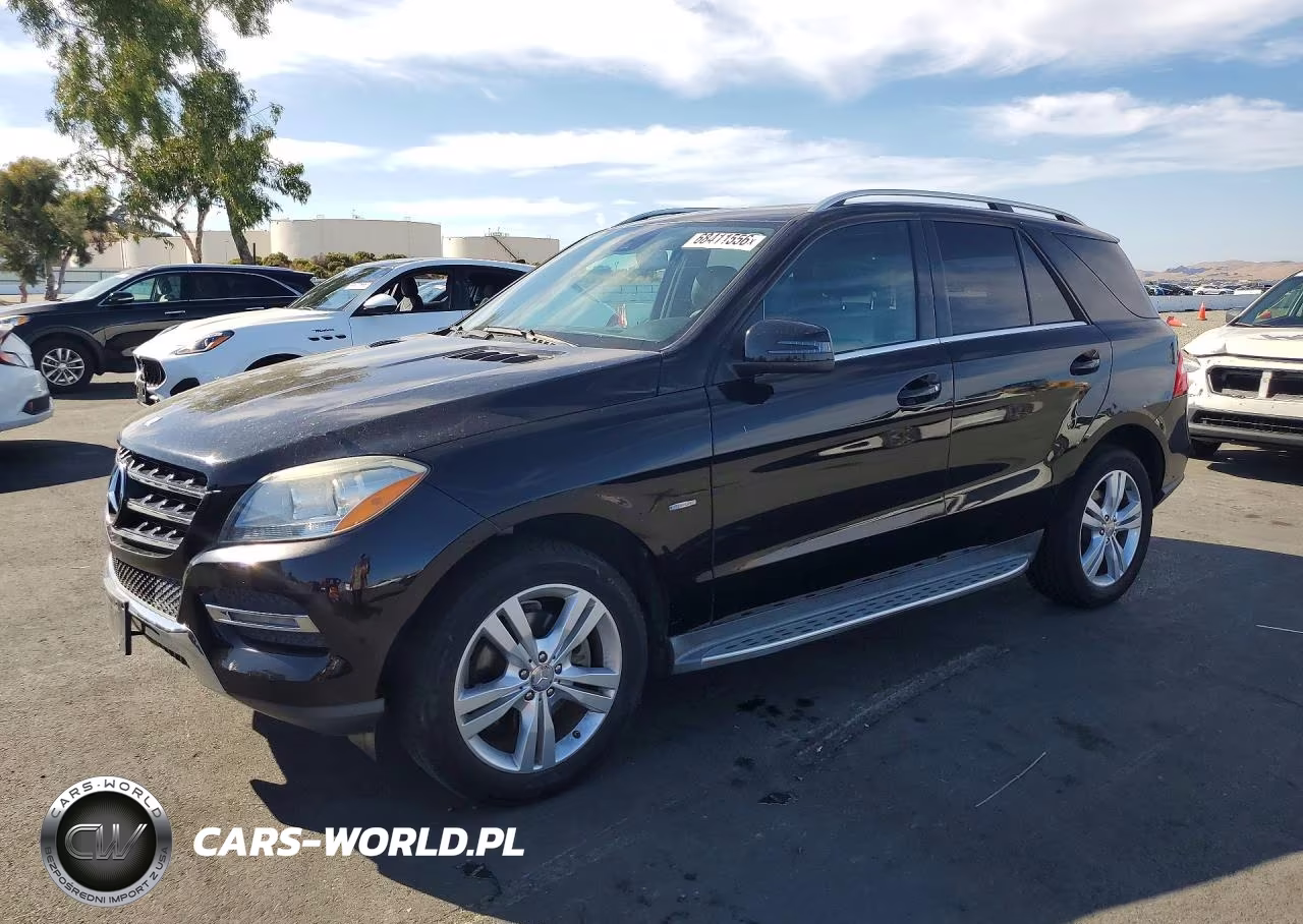 2012 Mercedes-Benz Ml 350 4Matic VIN:4JGDA5HB0CA017439 - 1