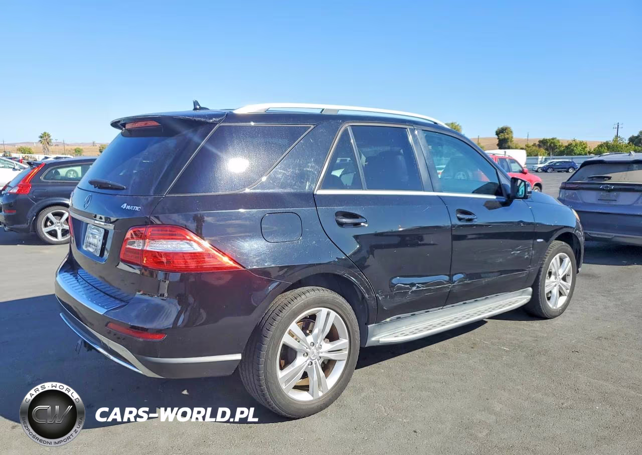 2012 Mercedes-Benz Ml 350 4Matic VIN:4JGDA5HB0CA017439 - 3
