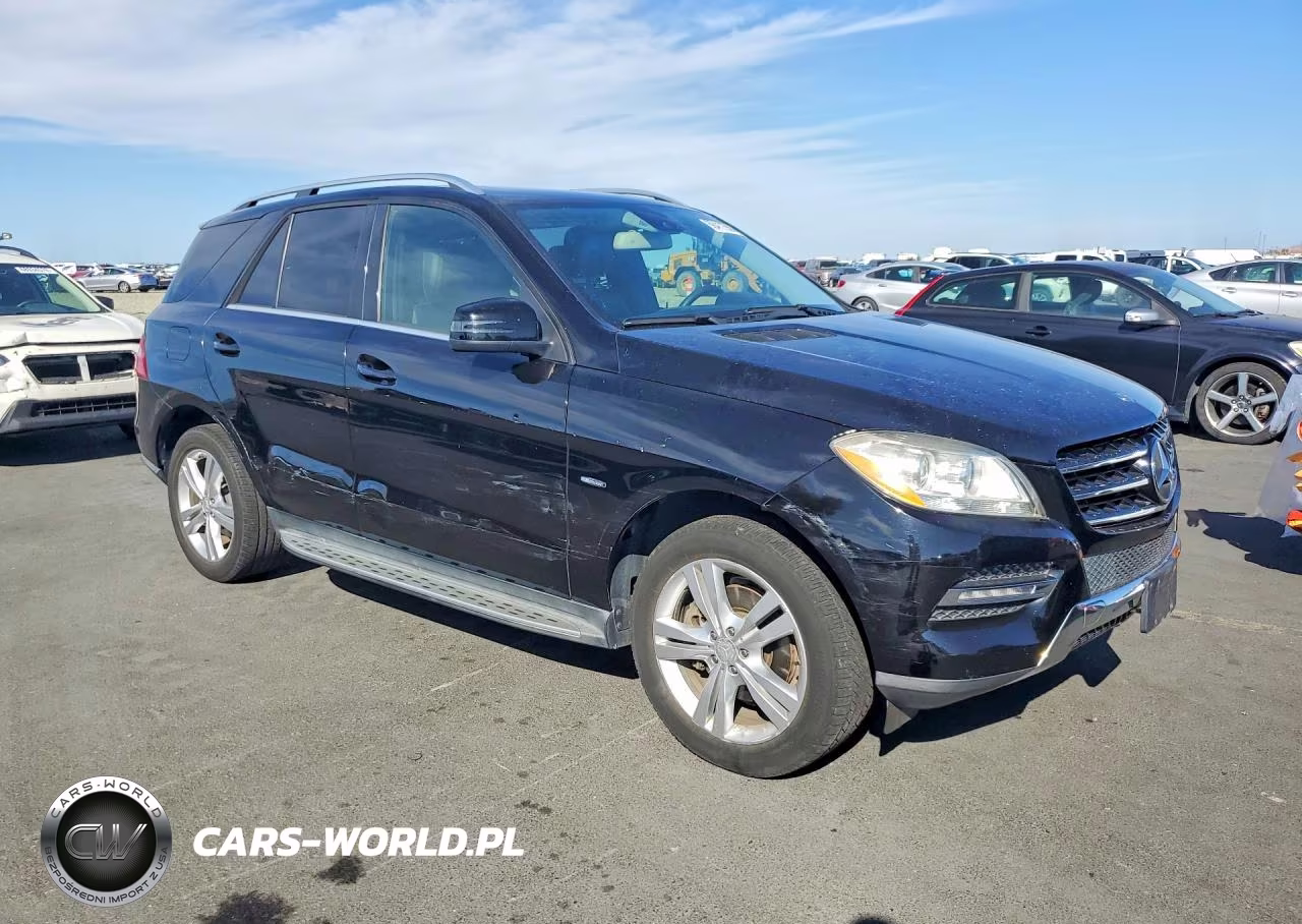 2012 Mercedes-Benz Ml 350 4Matic VIN:4JGDA5HB0CA017439 - 4