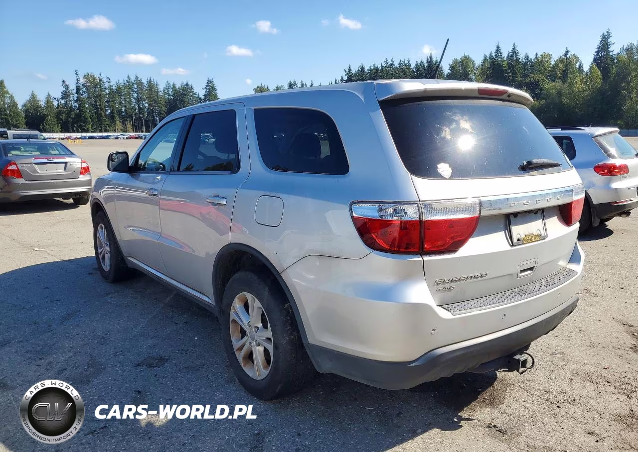 2013 Dodge Durango Sxt VIN:1C4RDJAG6DC614228 - 2