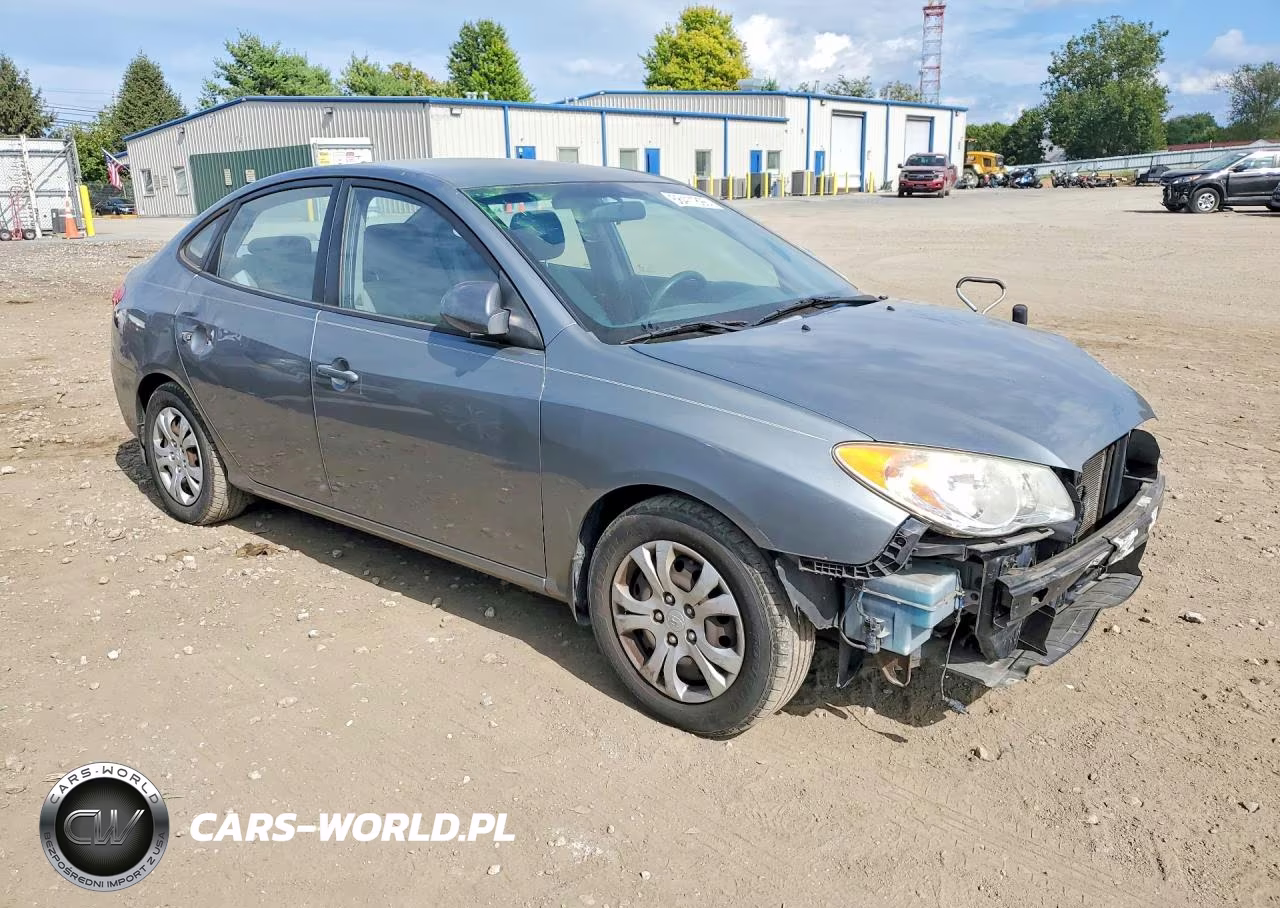 2010 Hyundai Elantra Gls VIN:KMHDU4AD1AU036493 - 4