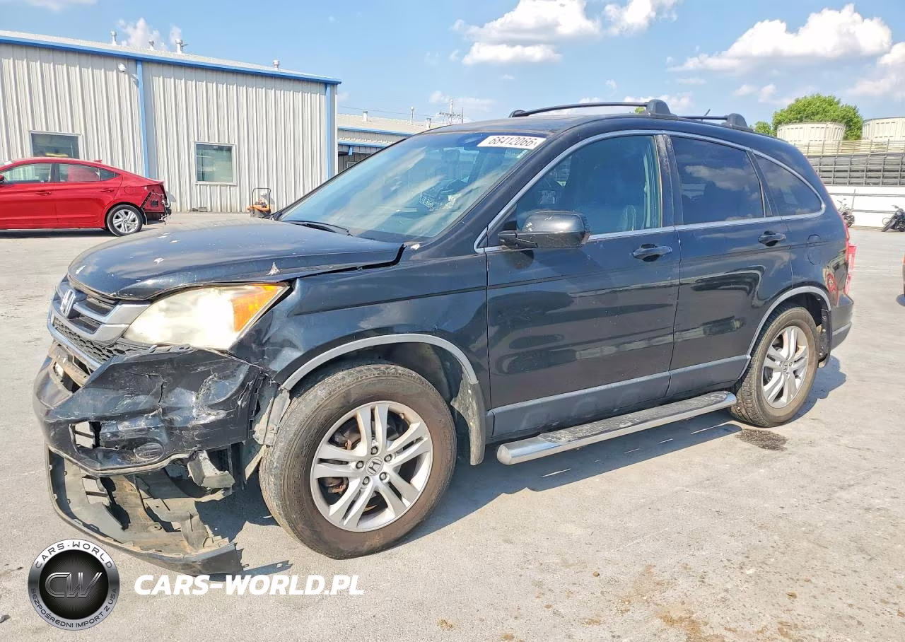 2010 Honda Cr-V Exl VIN:JHLRE3H77AC002603 - 1