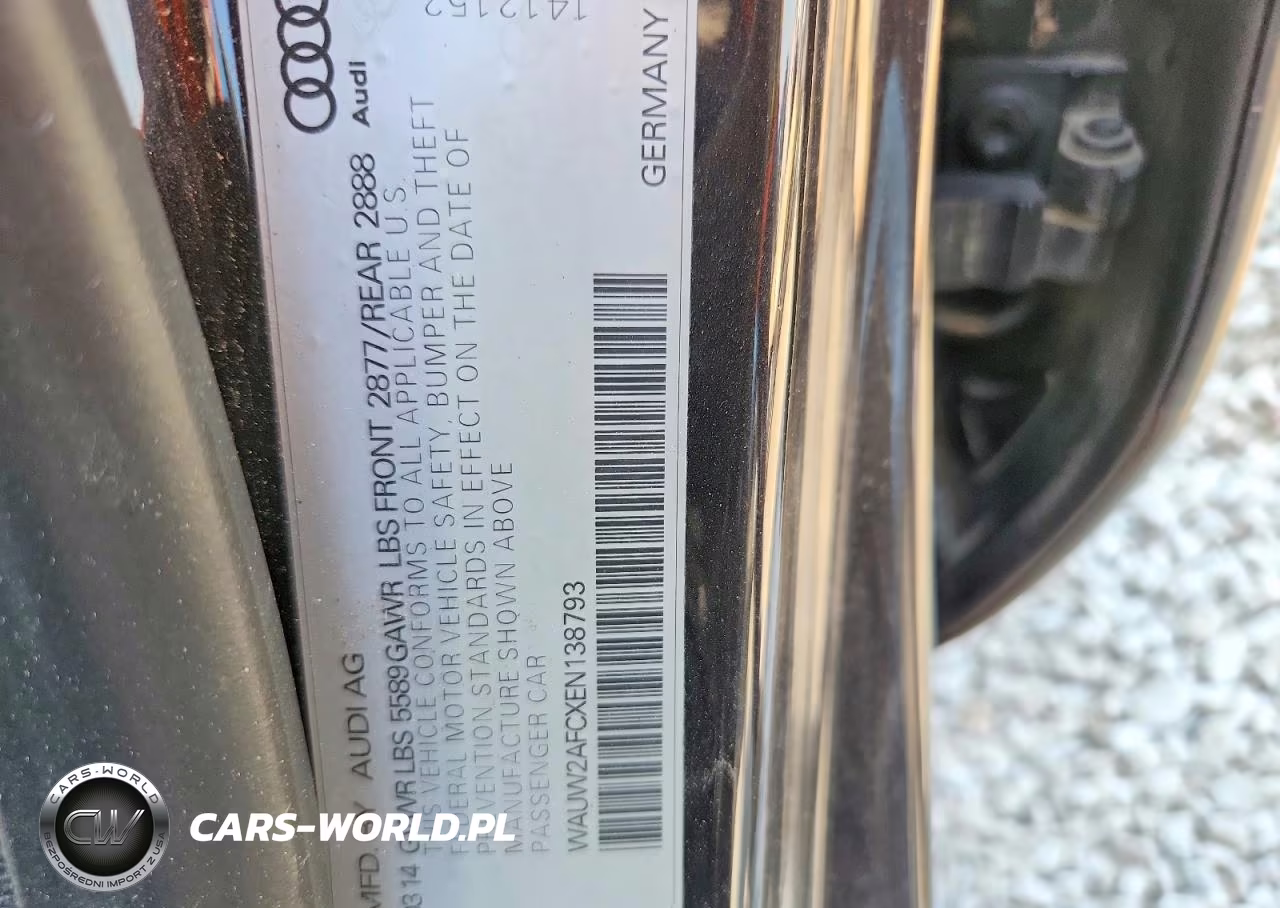 2014 Audi S7 Premium VIN:WAUW2AFCXEN138793 - 13