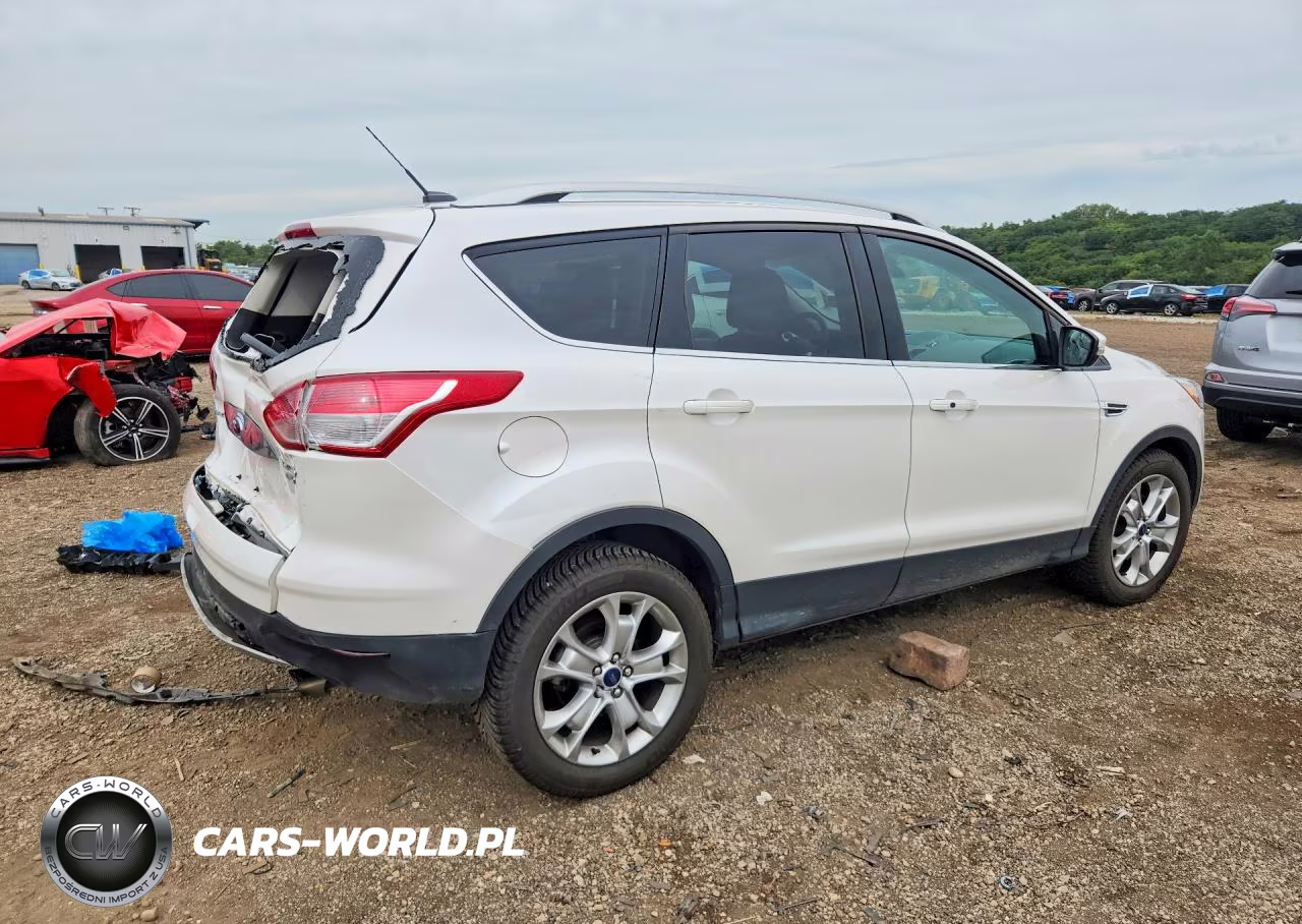 2014 Ford Escape Titanium VIN:1FMCU9J95EUD99163 - 3