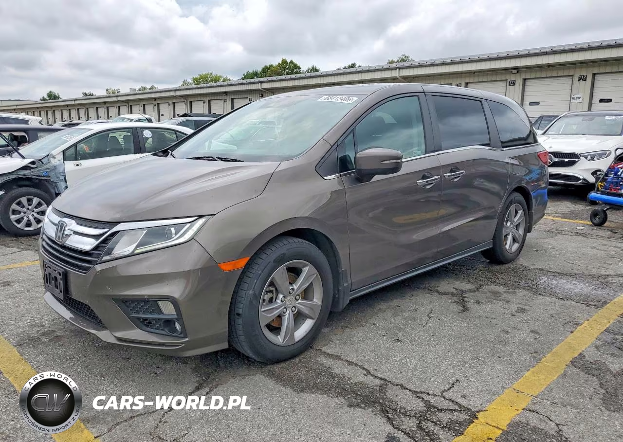 2018 Honda Odyssey Exl VIN:5FNRL6H77JB057768 - 1