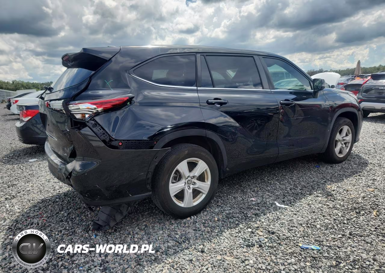 2023 Toyota Highlander Le VIN:5TDKDRAHXPS036131 - 3