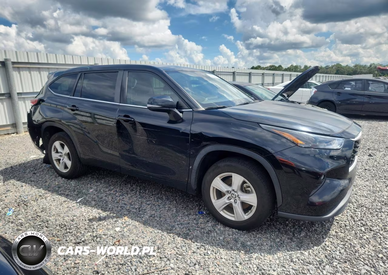 2023 Toyota Highlander Le VIN:5TDKDRAHXPS036131 - 4