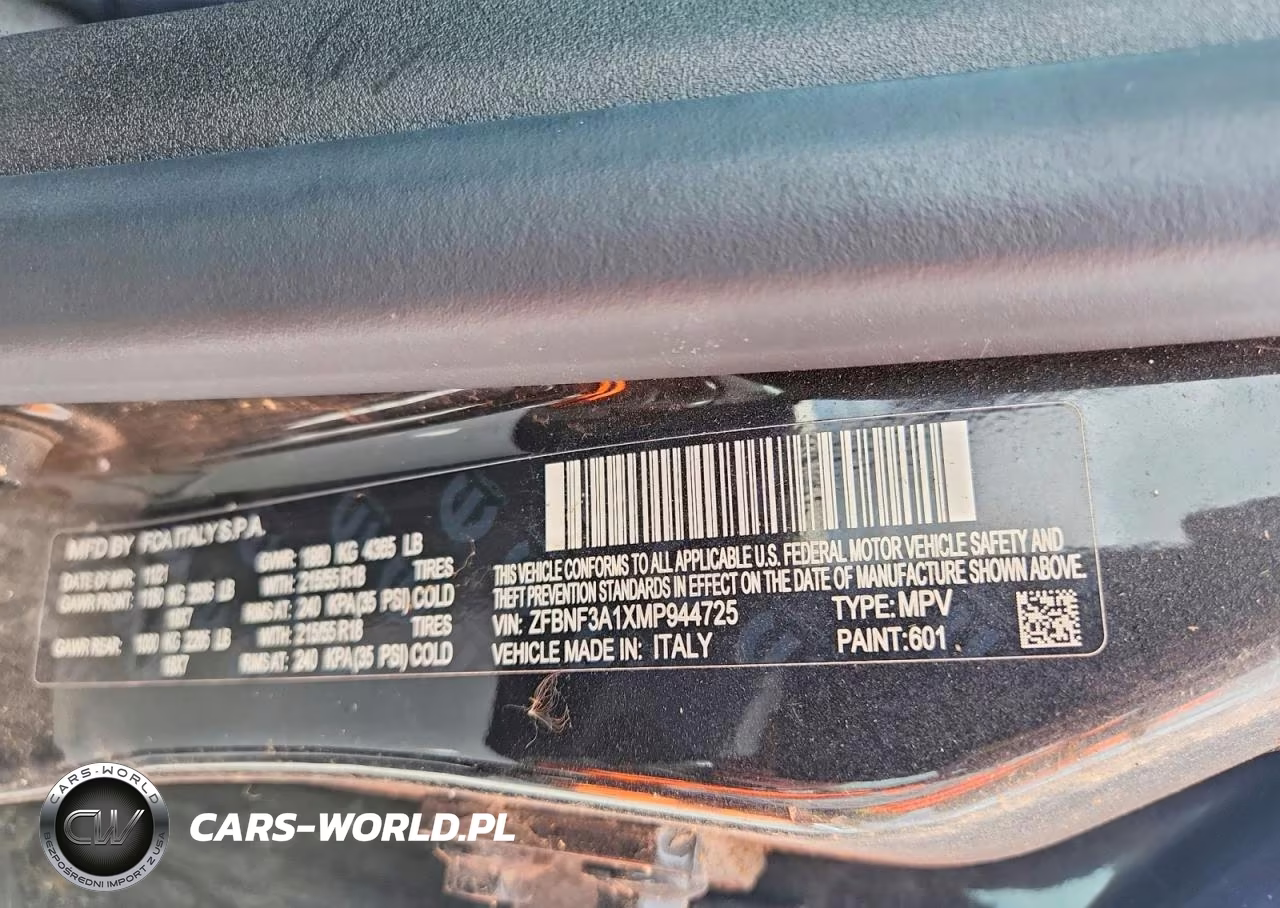 2021 Fiat 500X Pop VIN:ZFBNF3A1XMP944725 - 12