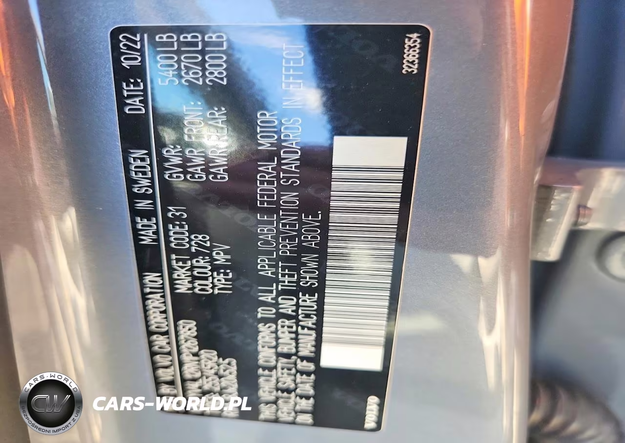 2023 Volvo Xc60 Plus VIN:YV4L12RN1P1267850 - 13