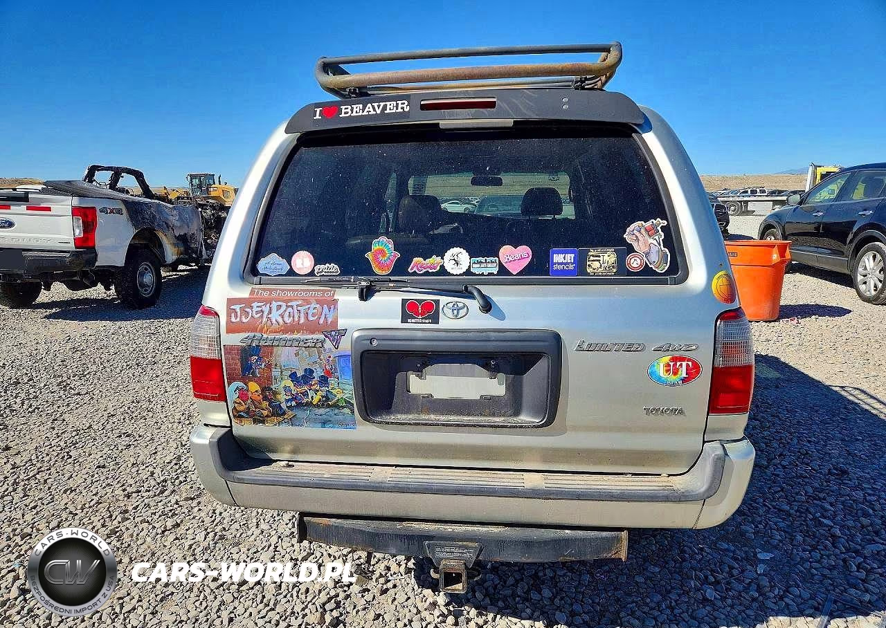 2000 Toyota 4Runner Limited VIN:JT3HN87RXY0287595 - 6