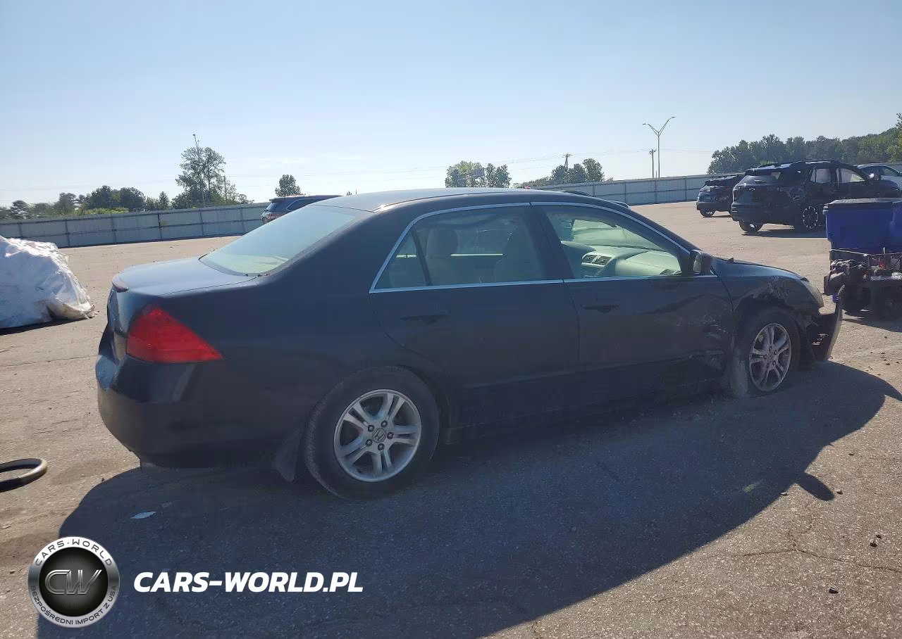 2007 Honda Accord Se VIN:1HGCM56317A134537 - 3