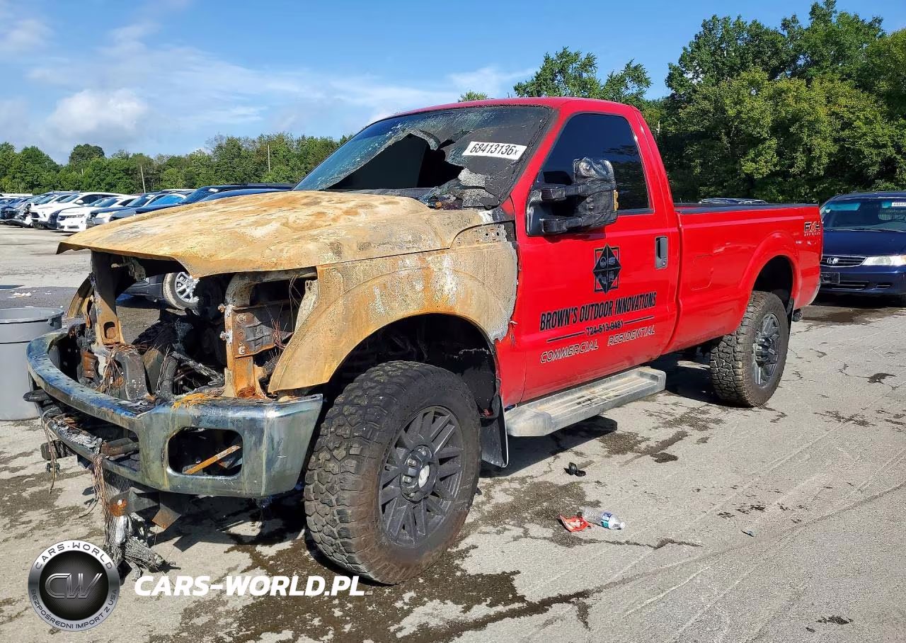 2014 Ford F250 Super Duty VIN:1FTBF2B68EEB23026 - 1