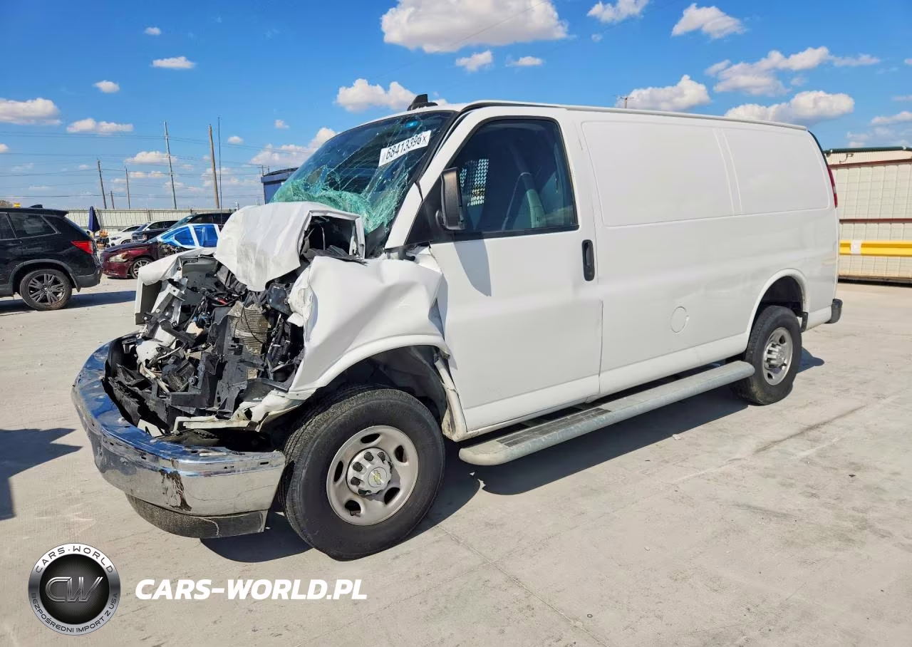 2023 Chevrolet Express G2500 Delivery Van VIN:1GCWGAFP8P1214531 - 1