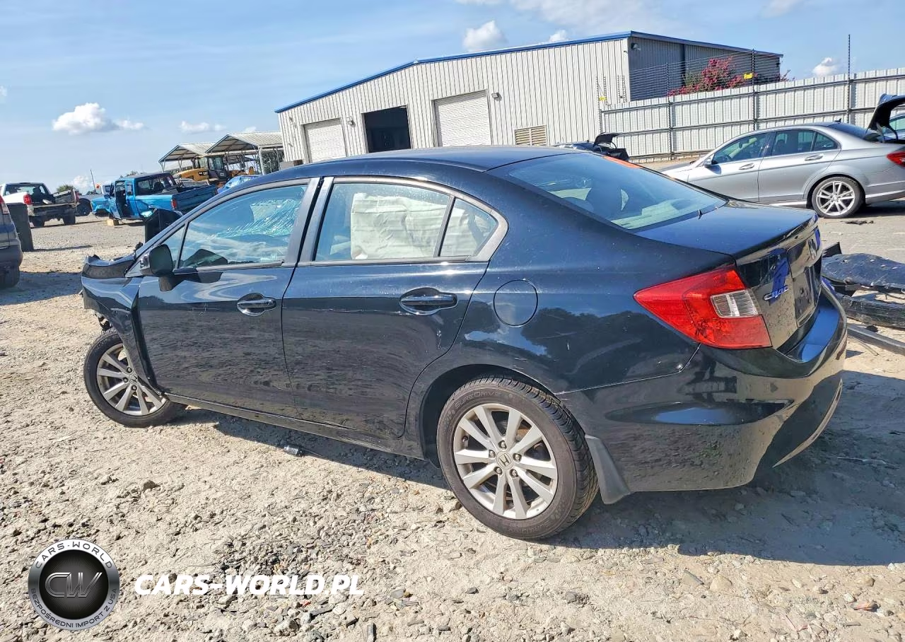 2012 Honda Civic Ex VIN:19XFB2F81CE038376 - 2