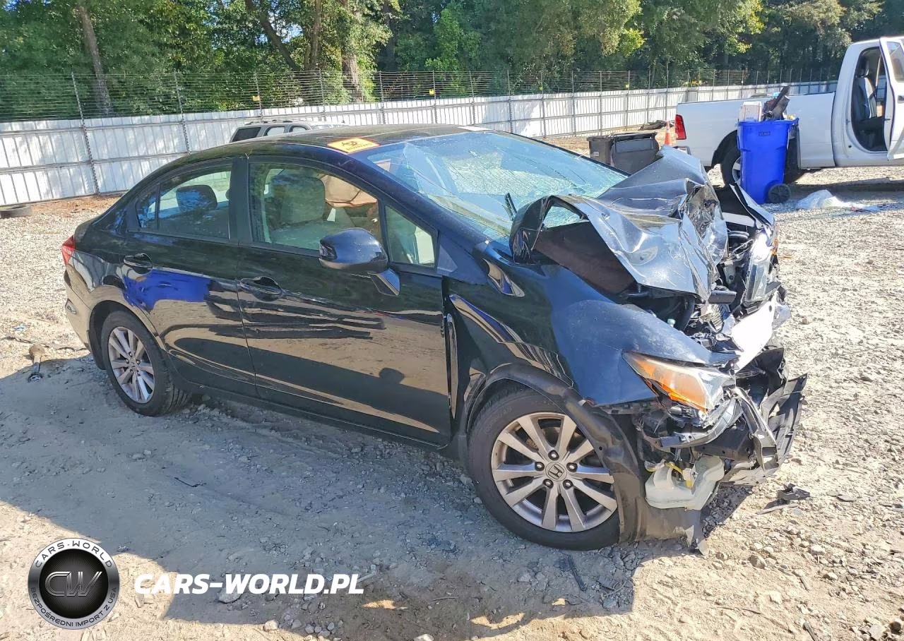 2012 Honda Civic Ex VIN:19XFB2F81CE038376 - 4