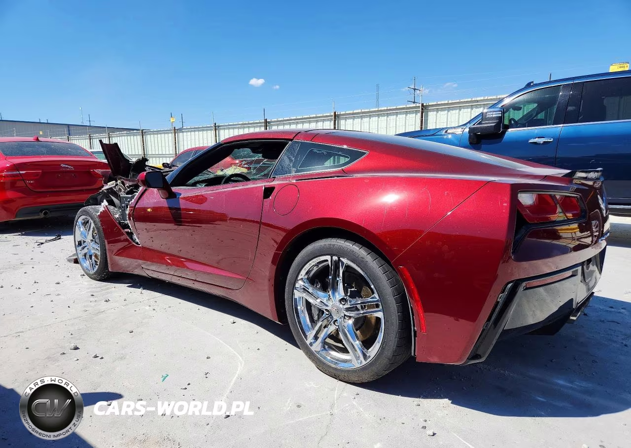 2017 Chevrolet Corvette Stingray 1Lt VIN:1G1YB2D75H5110405 - 2