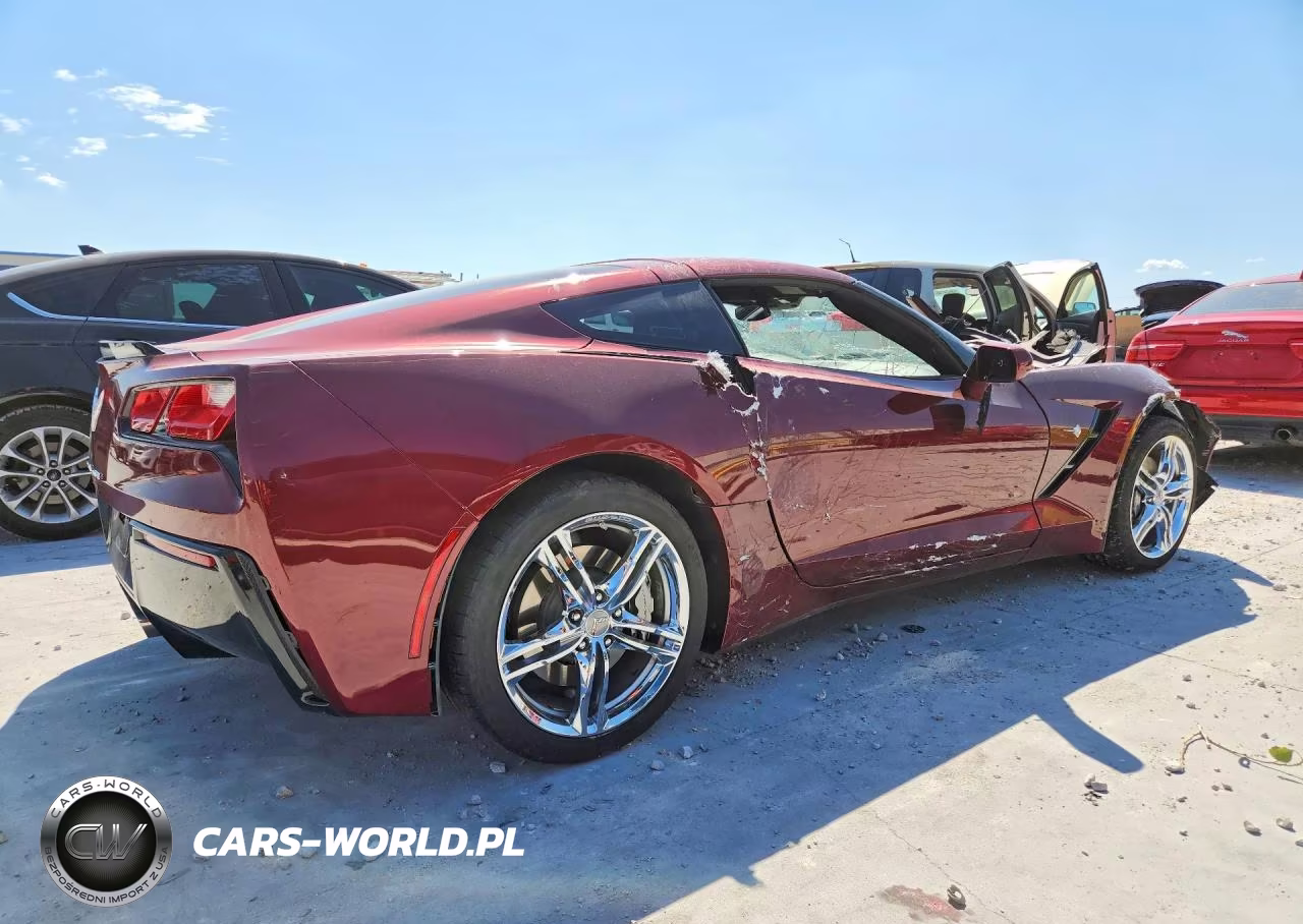 2017 Chevrolet Corvette Stingray 1Lt VIN:1G1YB2D75H5110405 - 3