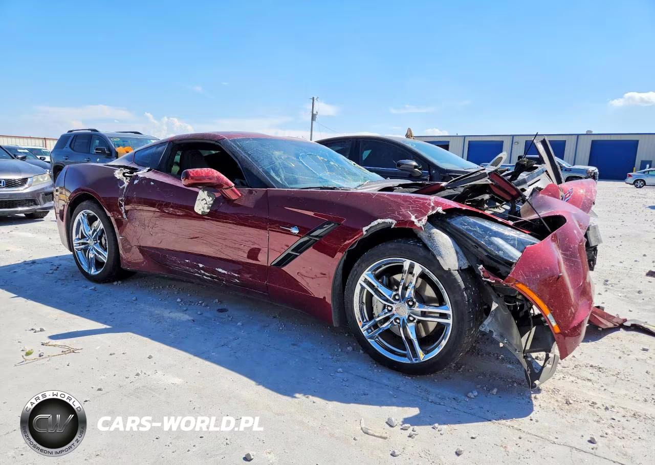 2017 Chevrolet Corvette Stingray 1Lt VIN:1G1YB2D75H5110405 - 4
