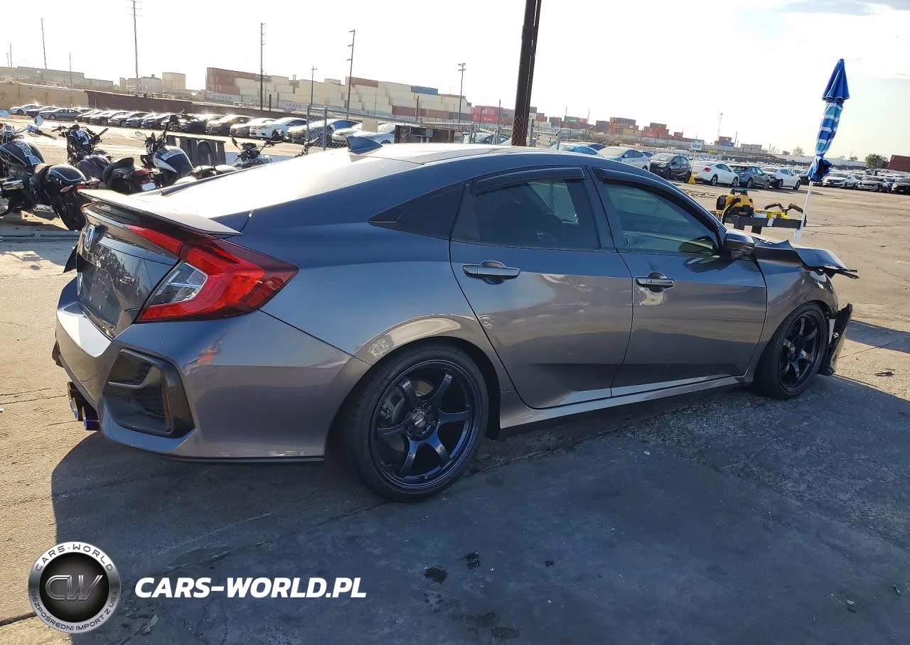 2020 Honda Civic Si VIN:2HGFC1E55LH703400 - 3