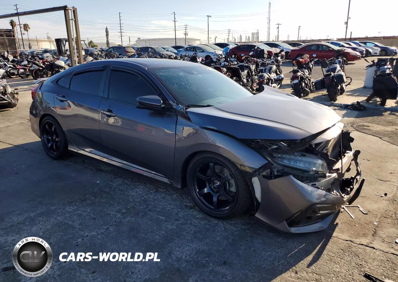 2020 Honda Civic Si VIN:2HGFC1E55LH703400 - 4