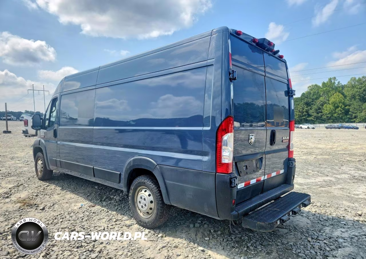 2021 Ram Promaster 3500 Delivery Van VIN:3C6MRVJG9ME544999 - 2