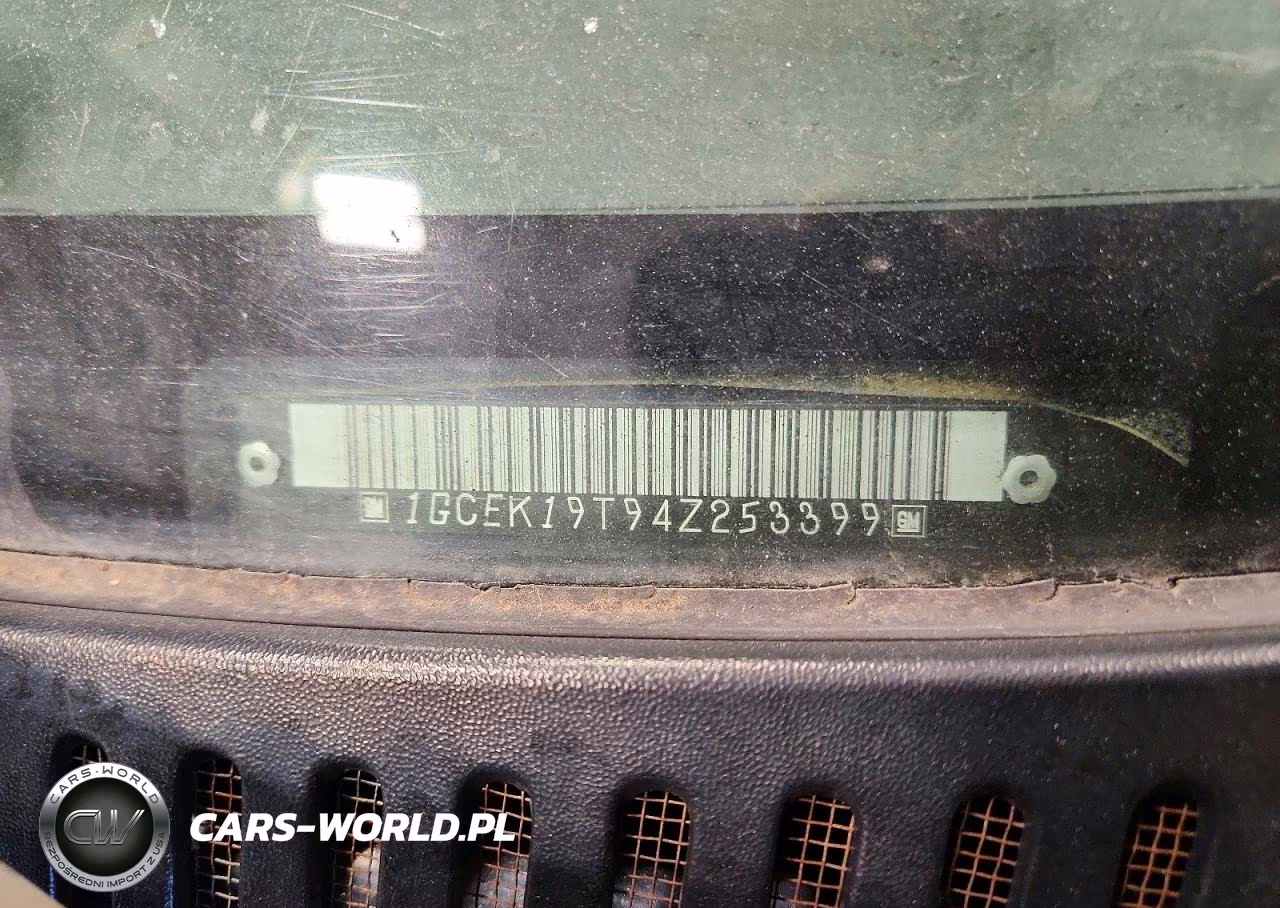 2004 Chevrolet Silverado K1500 VIN:1GCEK19T94Z253399 - 13