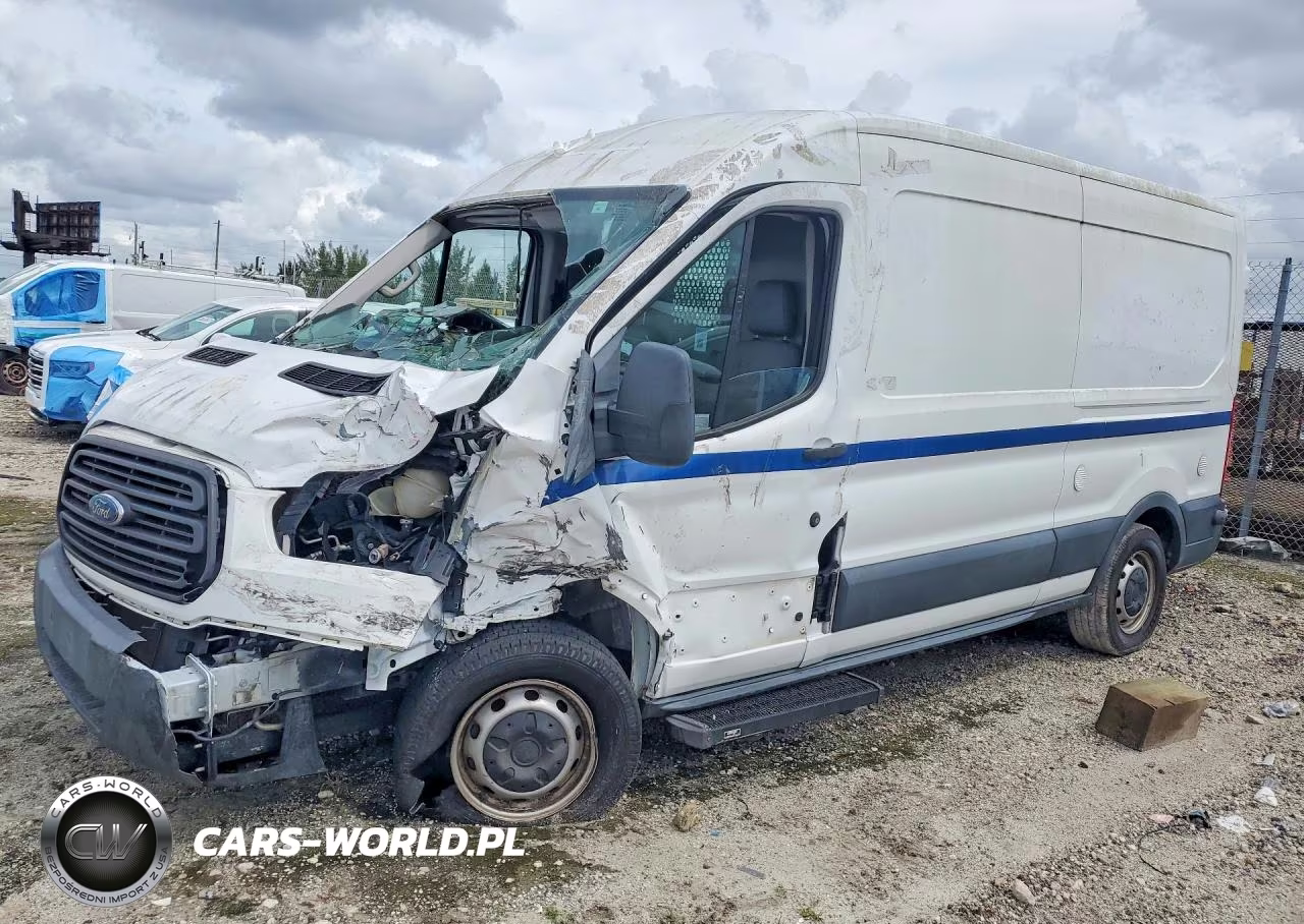 2018 Ford Transit T-350 VIN:1FTBW2CM2JKB37612 - 1