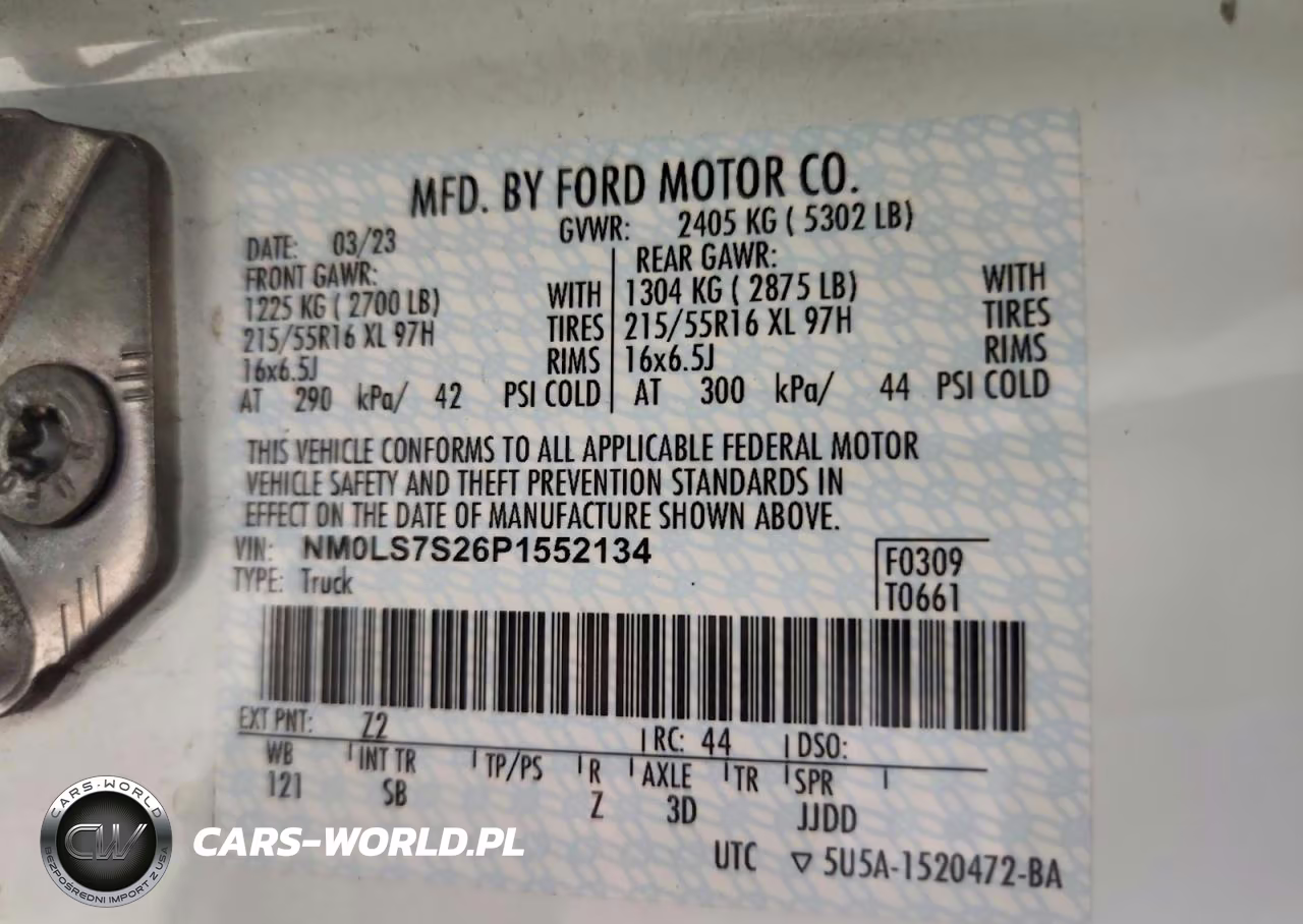 2023 Ford Transit Connect Xl VIN:NM0LS7S26P1552134 - 13