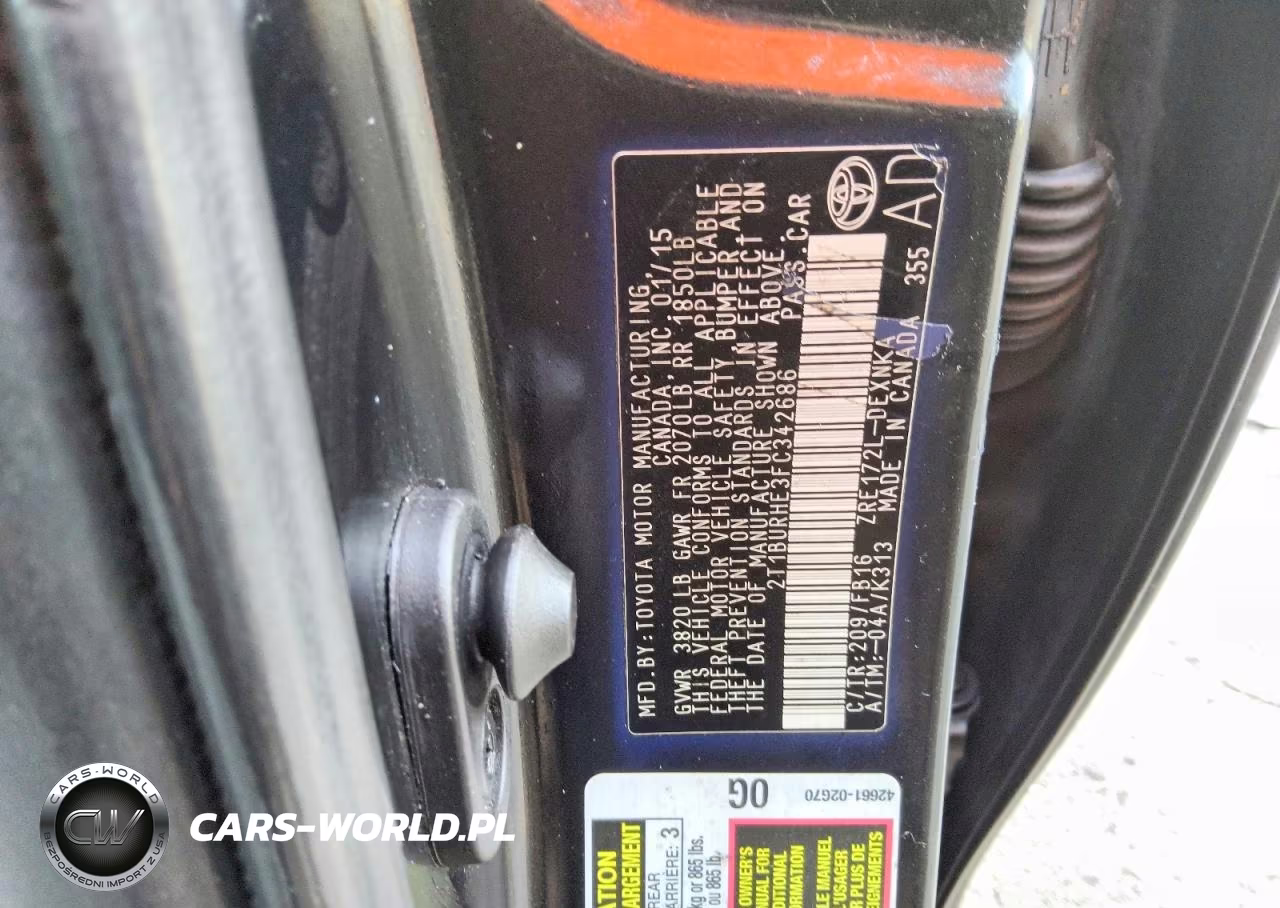 2015 Toyota Corolla Le VIN:2T1BURHE3FC342686 - 13
