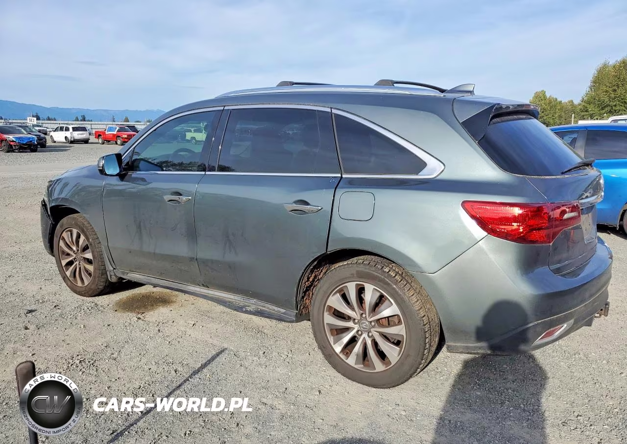 2014 Acura Mdx Technology VIN:5FRYD4H45EB502662 - 2