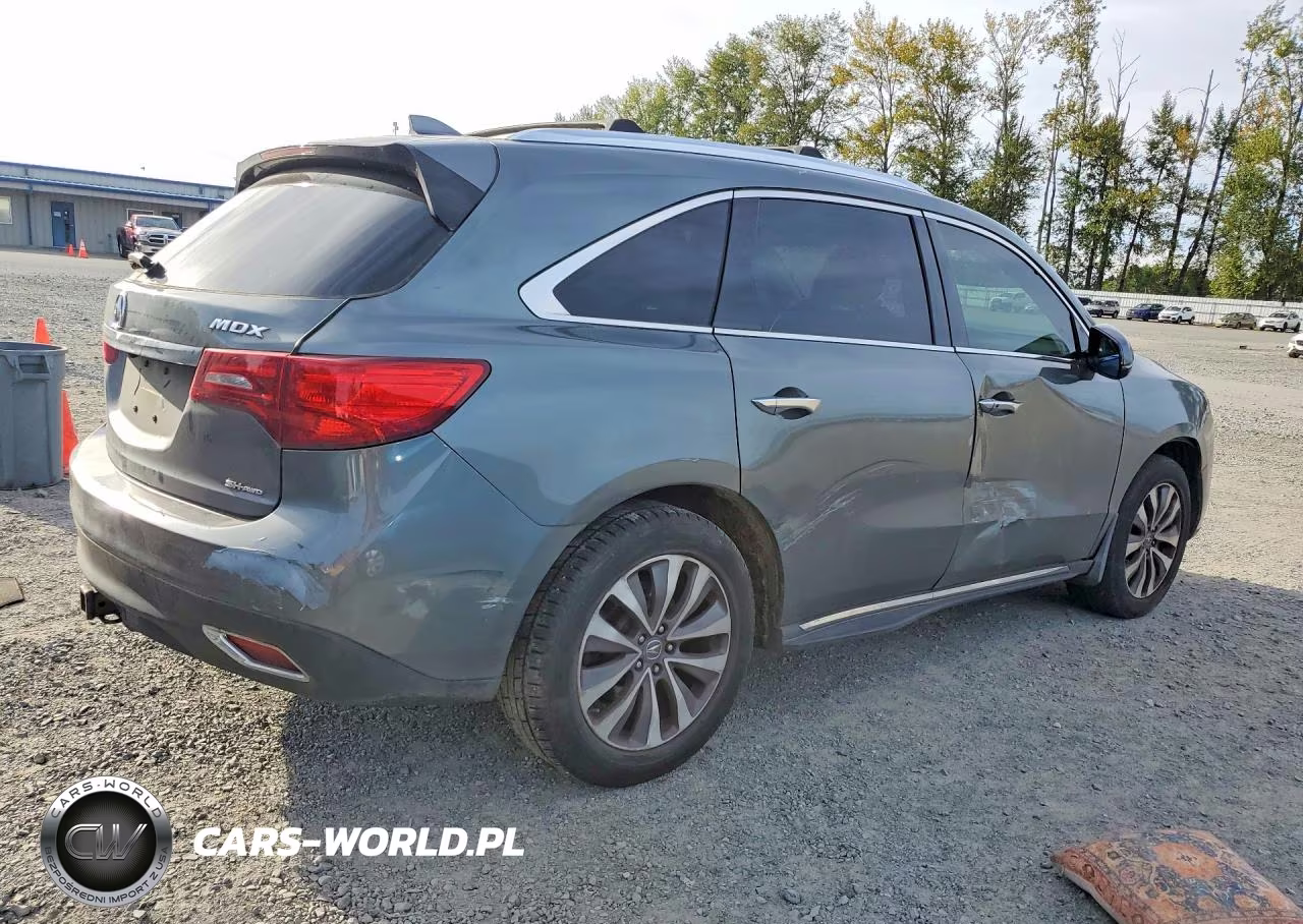 2014 Acura Mdx Technology VIN:5FRYD4H45EB502662 - 3