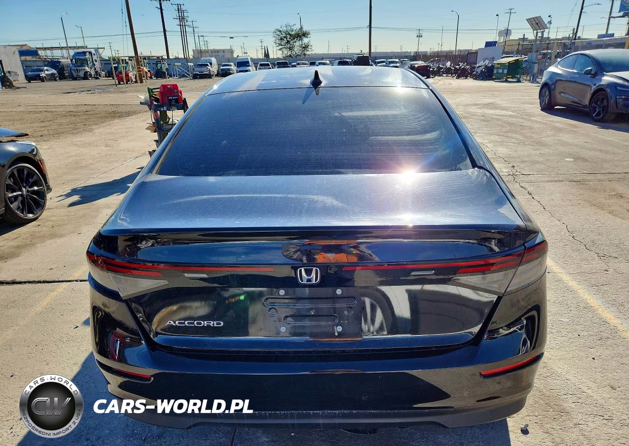 2025 Honda Accord Lx VIN:1HGCY1F21SA070383 - 6