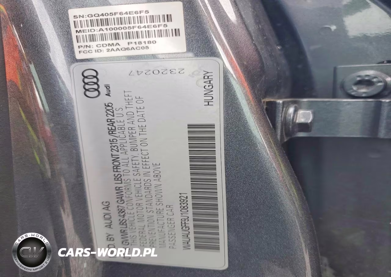 2018 Audi A3 Premium VIN:WAUAUGFF9J1083921 - 12