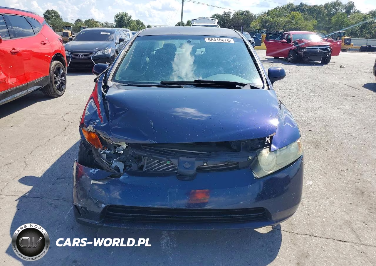 2006 Honda Civic Lx VIN:1HGFA16576L031318 - 5