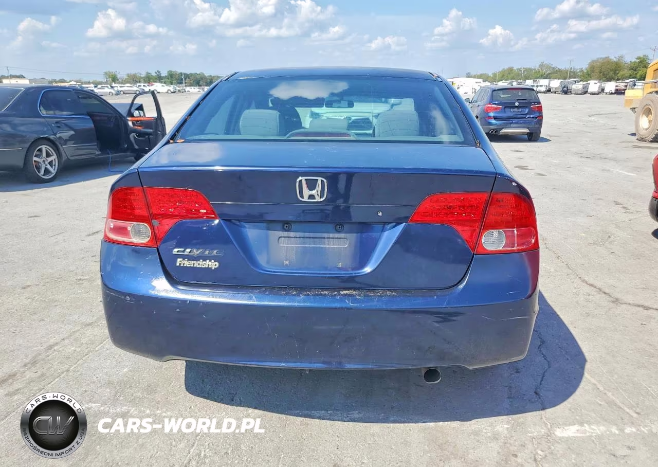 2006 Honda Civic Lx VIN:1HGFA16576L031318 - 6