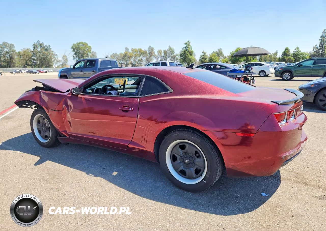 2013 Chevrolet Camaro Ls VIN:2G1FA1E36D9153051 - 2