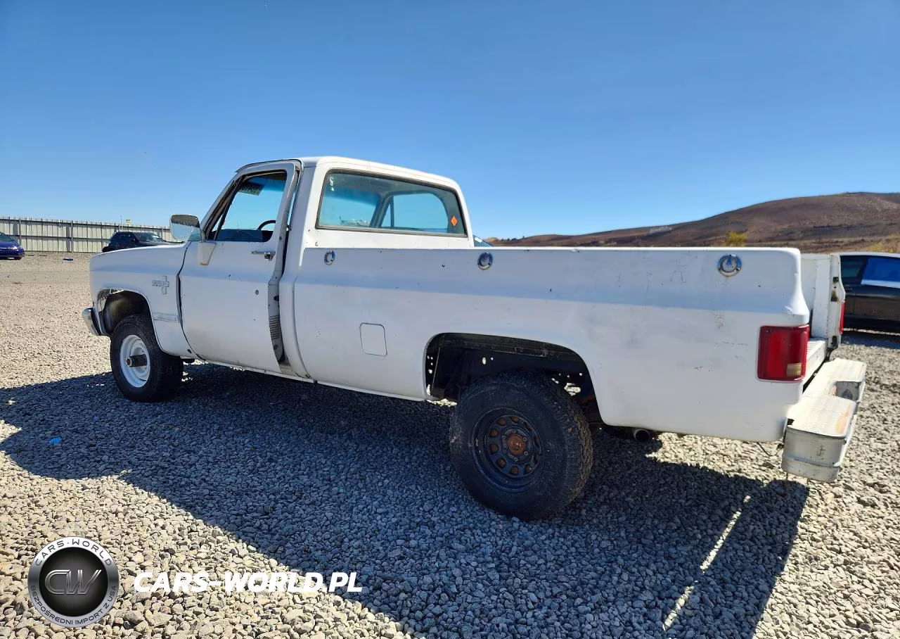1986 Chevrolet K10 VIN:1GCEK14H9GJ174384 - 2